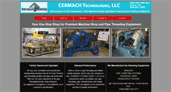 Desktop Screenshot of cermach.com